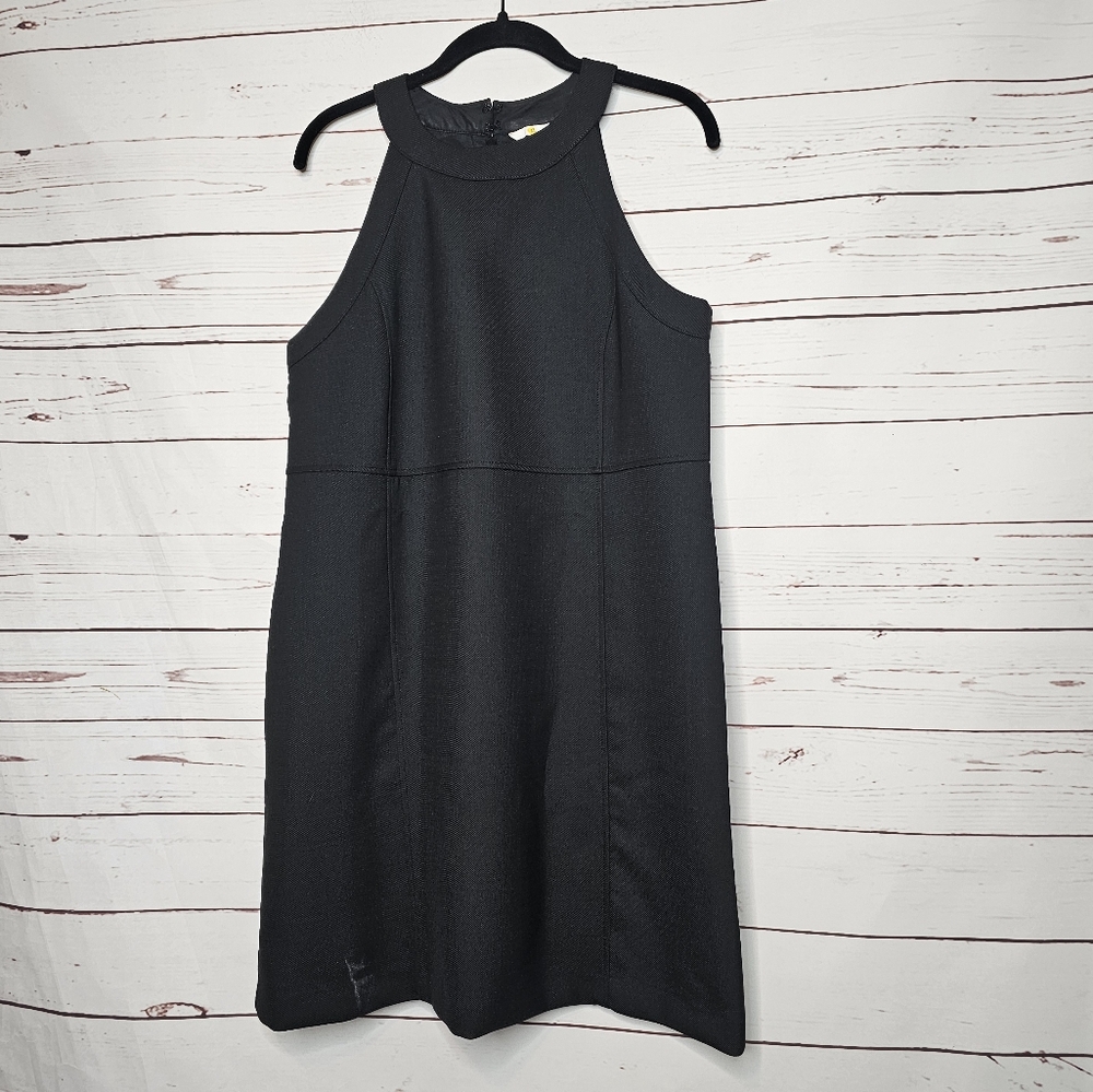 Boden Sleeveless Wool Blend Mini Shift Dress